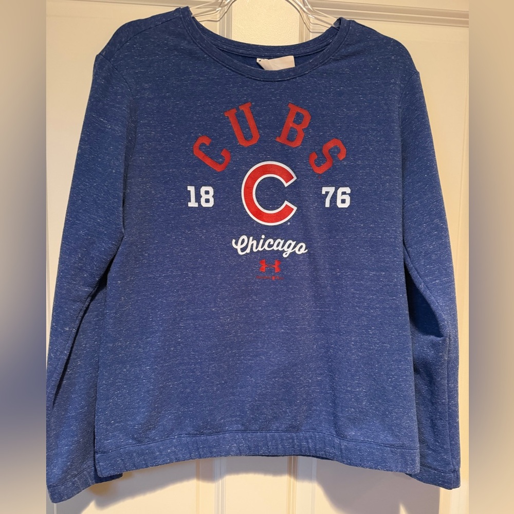 Under Armour Women's Blue Cubs Sweatshirt